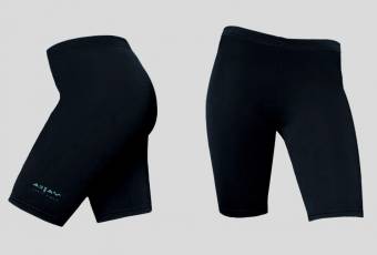 Black Bike Shorts with a MAVKA Title
