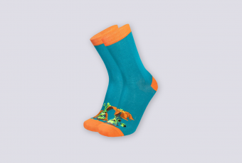 Шкарпетки  бавовняні демісезонні Лісовик