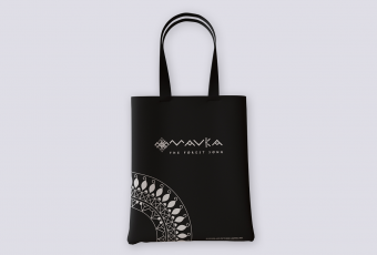 Shopping bag with the ornament INTERTOPxMAVKA