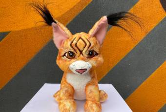 Toy THE BABY LYNX from the film "MAVKA. FOREST SONG"