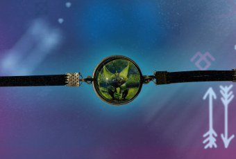Bracelet with the image of Kittyfrog