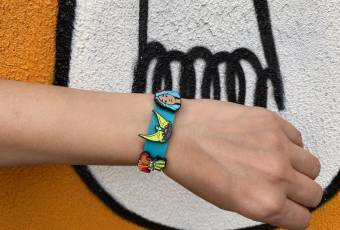 Silicone Bracelet with the heroes of "Mavka. Forest song"