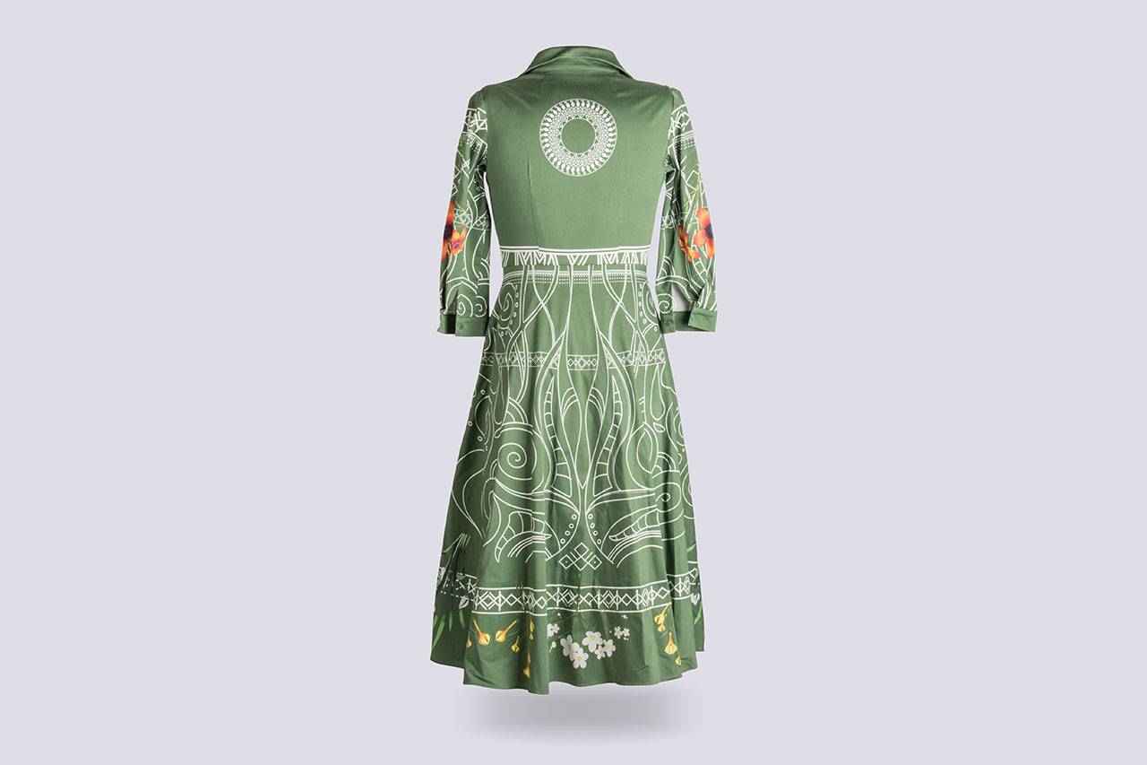 Дизайнерское платье из коллекции MAVKA by NAVRO
