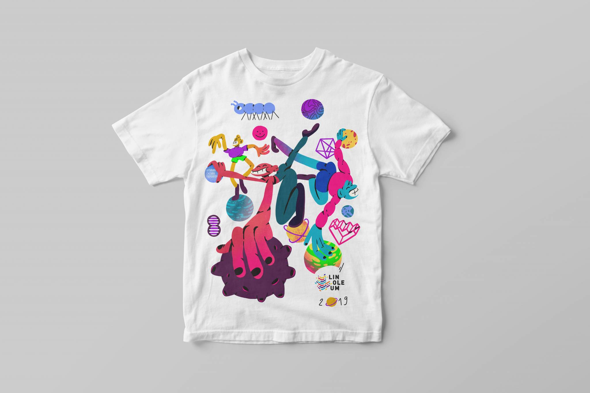 Эксклюзивная футболка от фестиваля LINOLEUM 2019