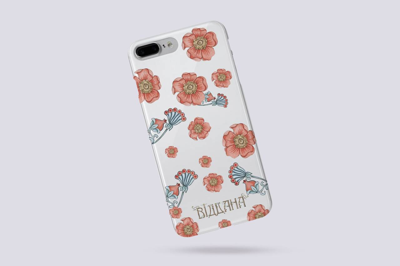 Case for Phone "Maid-in-Law" Flowers