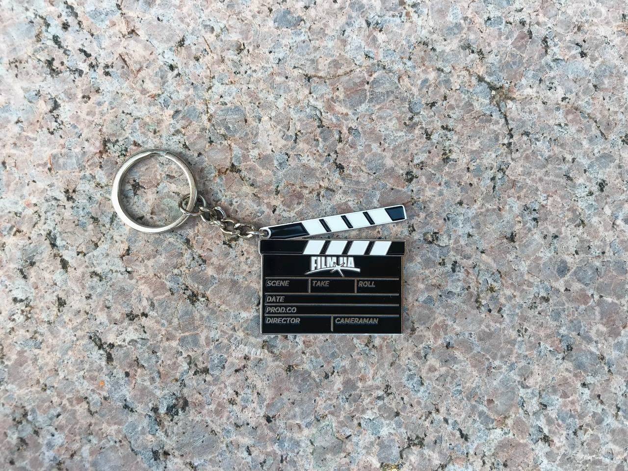 Film clapper keychain FILM.UA, metal