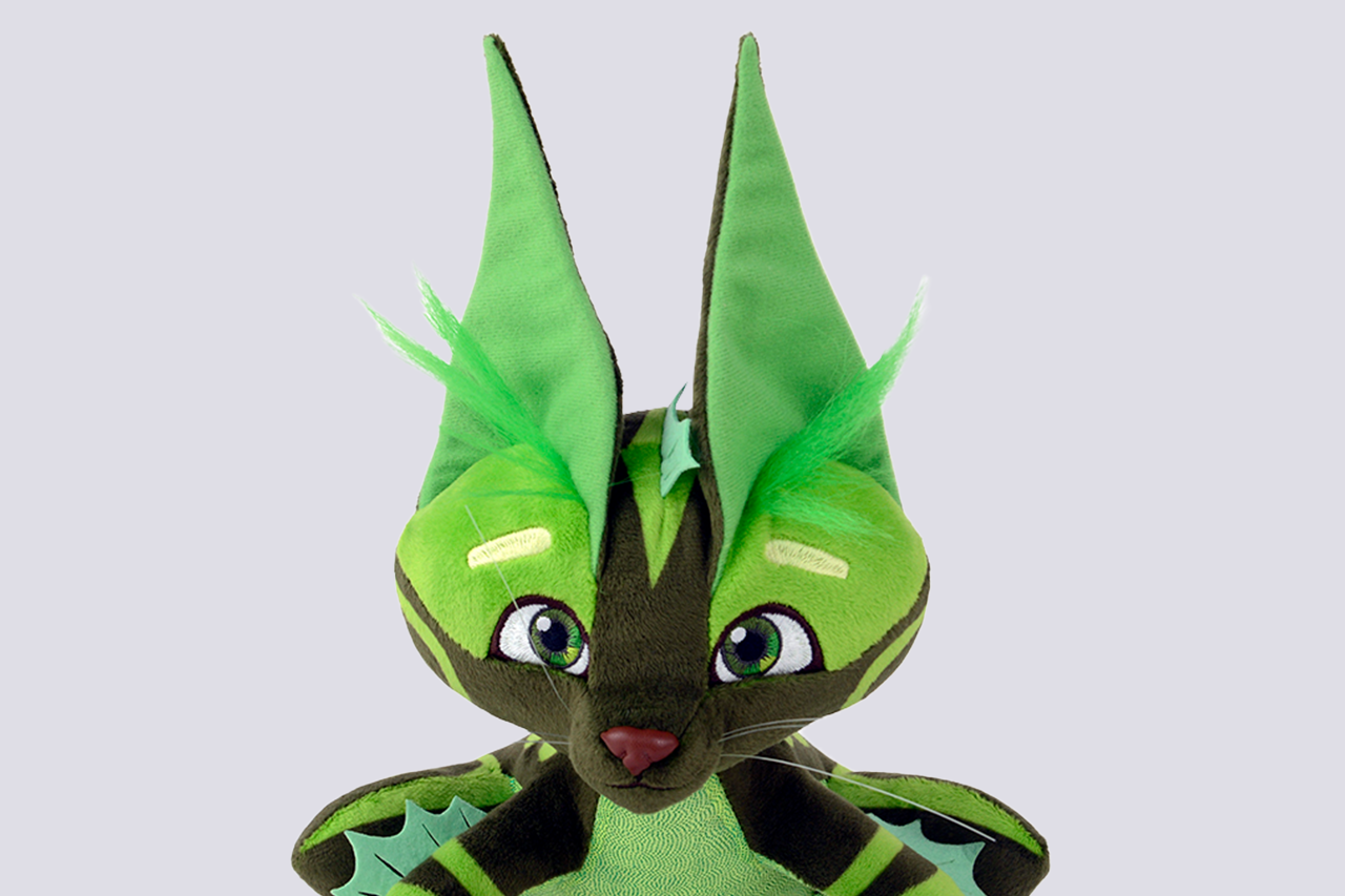 Plush toy THE KITTYFROG from the film "MAVKA. FOREST SONG"