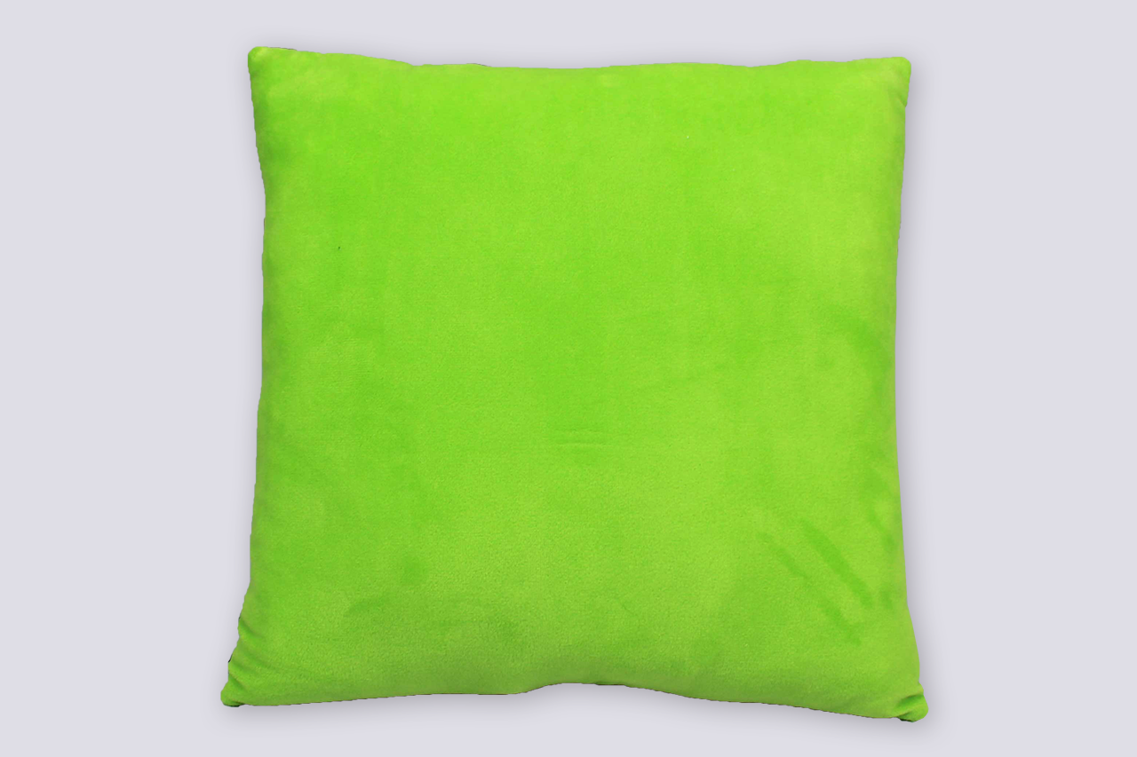 Pillow with Kittyfrog, square