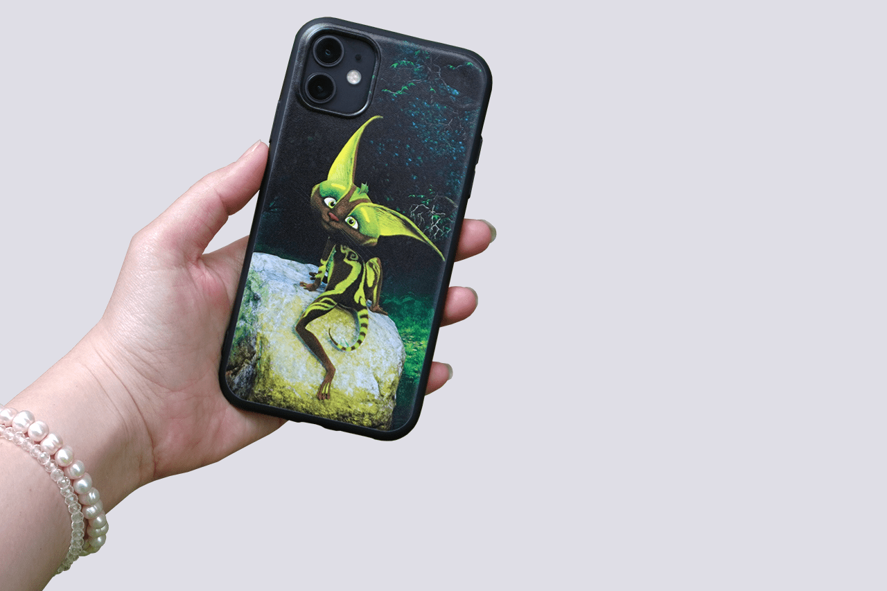 Silicon phone case with Kittyfrog
