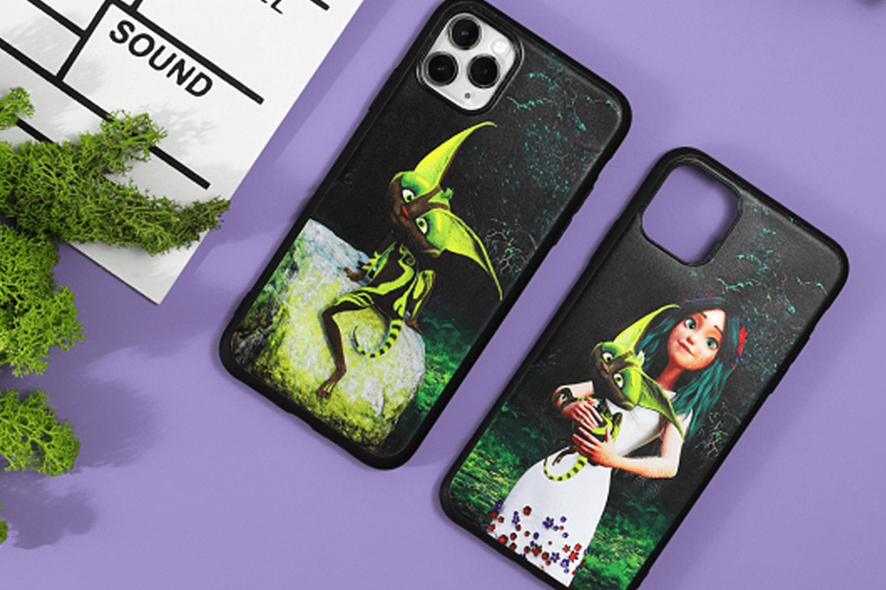 Silicon phone case with Kittyfrog